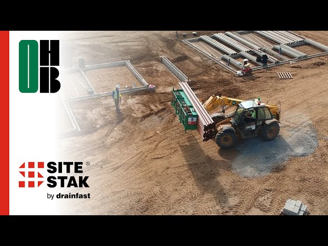 Watch O'Halloran & O'Brien Groundworks use the innovative SiteStak System for Drainage Installation OHOB on YouTube.