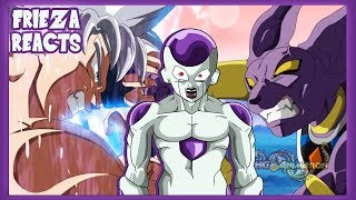 FRIEZA REACTS TO GOKU MASTERED ULTRA INSTINCT VS BEERUS - FAN ANIMATION - DRAGON BALL SUPER!