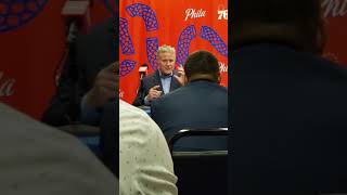 Brett Brown after Sixers win over Clippers.