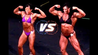 Female Bodybuilder Eva Lam Vs Robin Hillis Toronto Pro