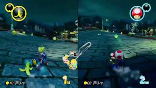 Mario Kart Peach Vs Toad