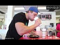 Furious Pete - Eating A 50oz Cheeseburger, 8oz Fries, 24oz Drink in 2:29 (New Record)
