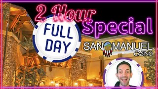 🎉 2HR Slotiday Special ✦ Learn what Brian plays in a whole day at the Casino! ✦ San Manuel Casino