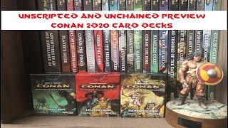 Conan 2D20 Card Decks Preview Modiphius