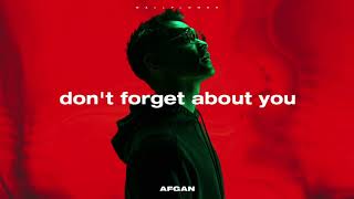 Afgan - Don'T Forget About You (Visualizer)