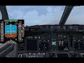 PMDG 737 NGX ILS 自動降落示範 (桃園-松山)