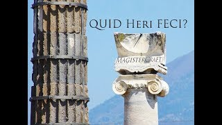 Quid heri feci - CI/TPRS Latin - Minecraft