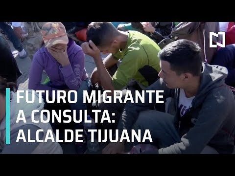 Alcalde acusa a Caravana Migrante de Honduras de alterar el orden - En Punto con Denise Maerker