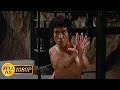 Bruce Lee vs Han's guards at the Underground base / Enter the Dragon (1973)