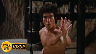 Bruce Lee vs Han's guards at the Underground base / Enter the Dragon (1973)