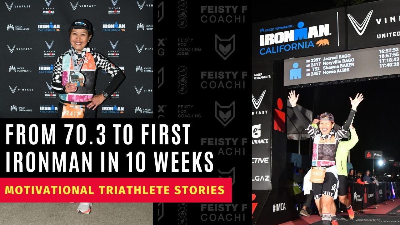 From 70.3 to First IRONMAN in 10 WEEKS | Motivational Triathlete Stories