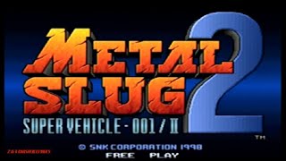 Metal Slug 2 Metal Slug Anthology - Playstation 2 - Level Hard - 2 Players