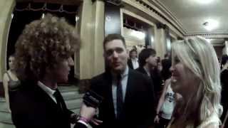 Rulo le dio un piquito a Michael Bublé