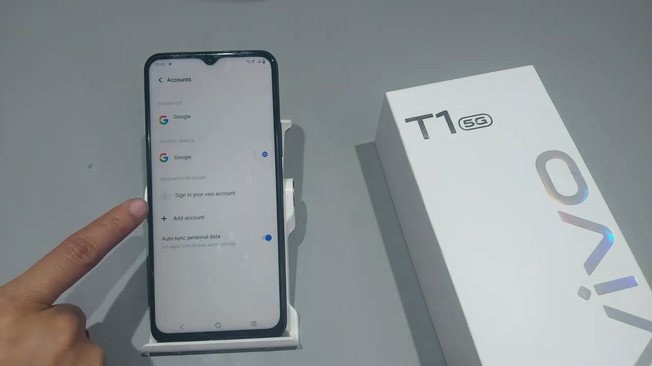 How to remove google account in vivo t1 5g | Vivo t1 5g How to remove google account in vivo t1 5g | Vivo t1 5g