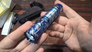 Olight M2R Pro Warrior Ocean Camouflage Flashlight Kit