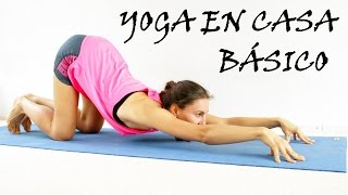Yoga para principiantes básico | Todo cuerpo día 1 Elena Malova