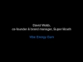 David Webb talks about Vibe Energy Gum