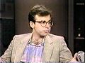 Rick Moranis @ David Letterman #2, SCTV, 1989
