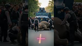 Harus Viral Polisi Menyelamatkan Gajah