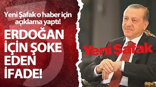 Yeni Şafak Gazetesi Hurbaşkanı Erdoğana Darbeci Dedi