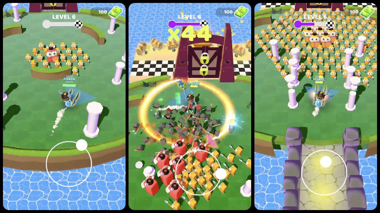 Cube Slice War: Sword Games Mobile Game | Gameplay Cube Slice War: Sword Games Mobile Game | Gameplay