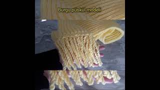 Farklı Püskül Modeli̇ Burgu Saçak