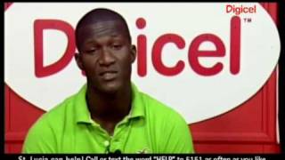 Darren Sammy West Indies Cricketer From St Lucia - Digicel Haiti Relief Fund