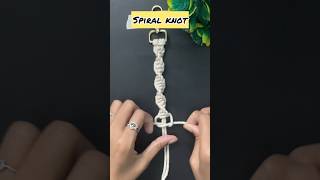Macrame Spiral Knot Macrame Knot Series 02
