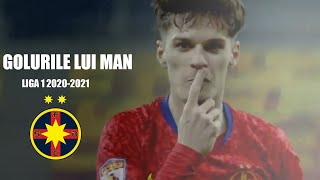 14 goluri pentru 13 milioane de euro! Toate reușitele lui Dennis Man pentru FCSB