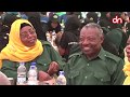 Dk. Shein avishukuru vikundi vya halaiki vilivyoshiriki sherehe za miaka 55 ya mapinduzi ya Zanzibar