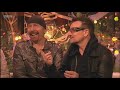 U2 talk to the BBC after their Glastonbury headline set