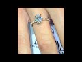 1 ct Oval Diamond Engagement Ring In Rose Gold Pave Design 1 ct Oval Diamond Engagement Ring In Rose Gold Pave Design
