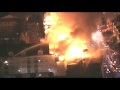 Massive 7 Alarm Structure Fire In Edgewater New Jersey  1/21/15