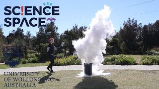 Fire + Liquid Nitrogen = ? | Ask Science Space #1
