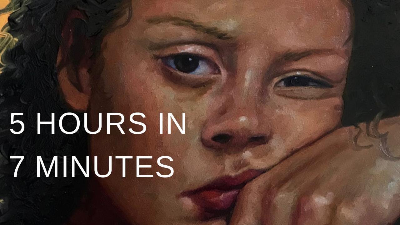 PAINTING TIMELAPSE || Expressive Portrait in Oil - "Tact"