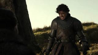 Robb Stark After His Father Was Killed - Game Of Thrones 1X10 Hd