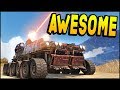 Crossout - AWESOME, FAST & POWERFUL Dual Hammerfall Build - New Cab Favourite (Crossout Gameplay)