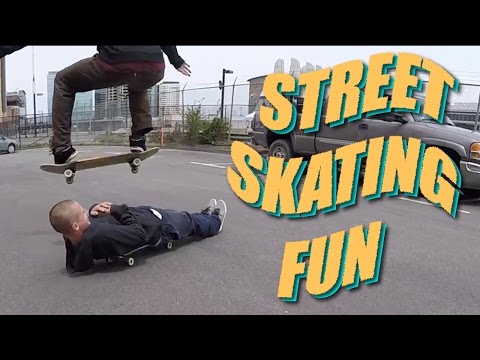 All I Need street skating FUN