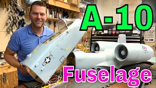 CONNECTING THE A-10 Fuselage - Skymaster A10 Twin SWIWIN 140 Turbines
