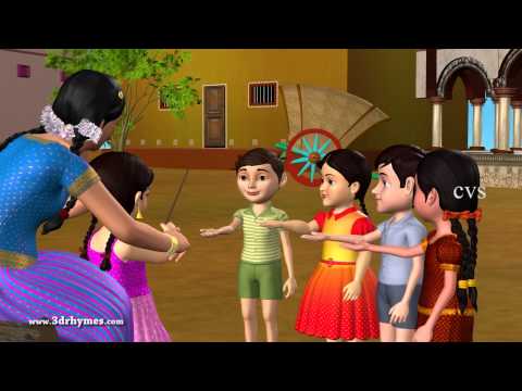 Veeri Veeri Gummadi Pandu - 3D Animation Telugu Rhymes for children...