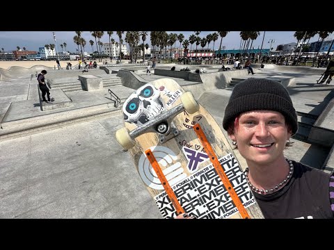 Christopher Hiett Vs Venice Skatepark & More @NkaVidsSkateboarding