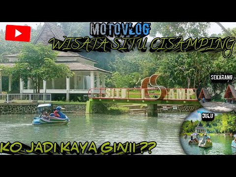 PERJALANAN KE SITU CISAMPING||KO JADI GINII???-MOTOVLOG