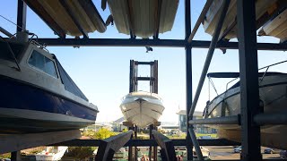 Come To The Dry Side Dry Stack Boat Storage At Portland Marina