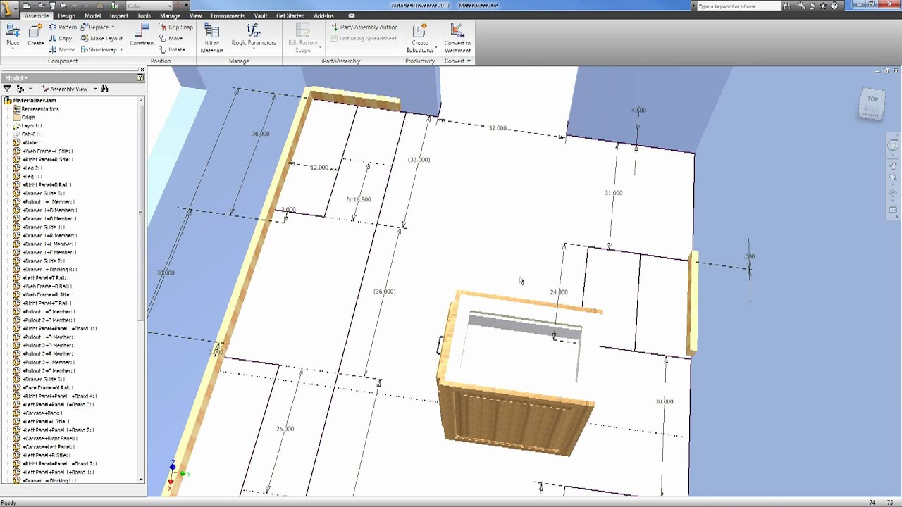 Autodesk Inventor iLogic for 3D Kitchen Design ...