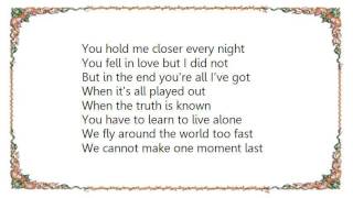 Watch Cyndi Lauper You Have To Learn To Live Alone video