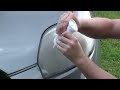 Headlight Restoration Using Toothpaste