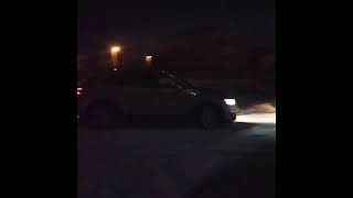 Audi Quattro Kar İzlenimi #quattro #kar #snap #gece #audi