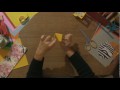 1 - Paper Craft Projects : How To Make Paper Beach Chairs