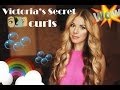 Big loose curls : Victoria's Secret soft waves, кудри