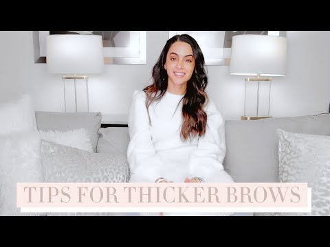 How To Grow Your Eyebrows Thicker And Faster Naturally | Dr Mona Vand - YouTube